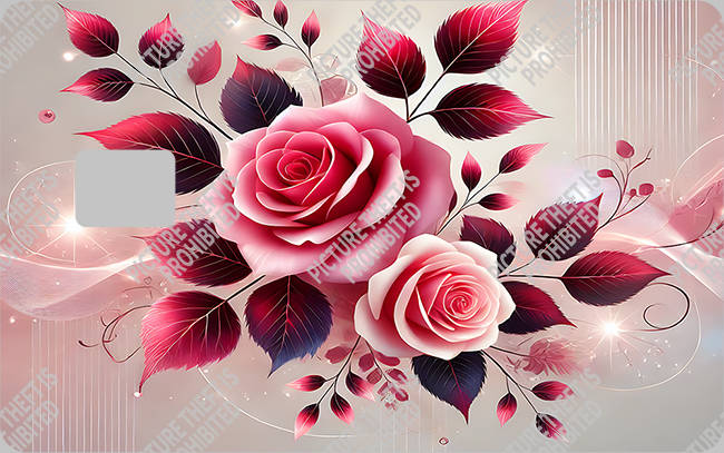 Bank  Card Sticker-BC-2355